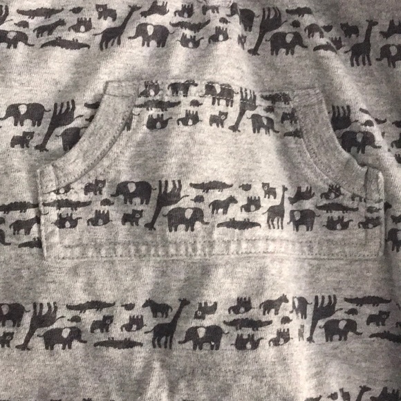 Infant Boy Hooded Bodysuit - Picture 3 of 3